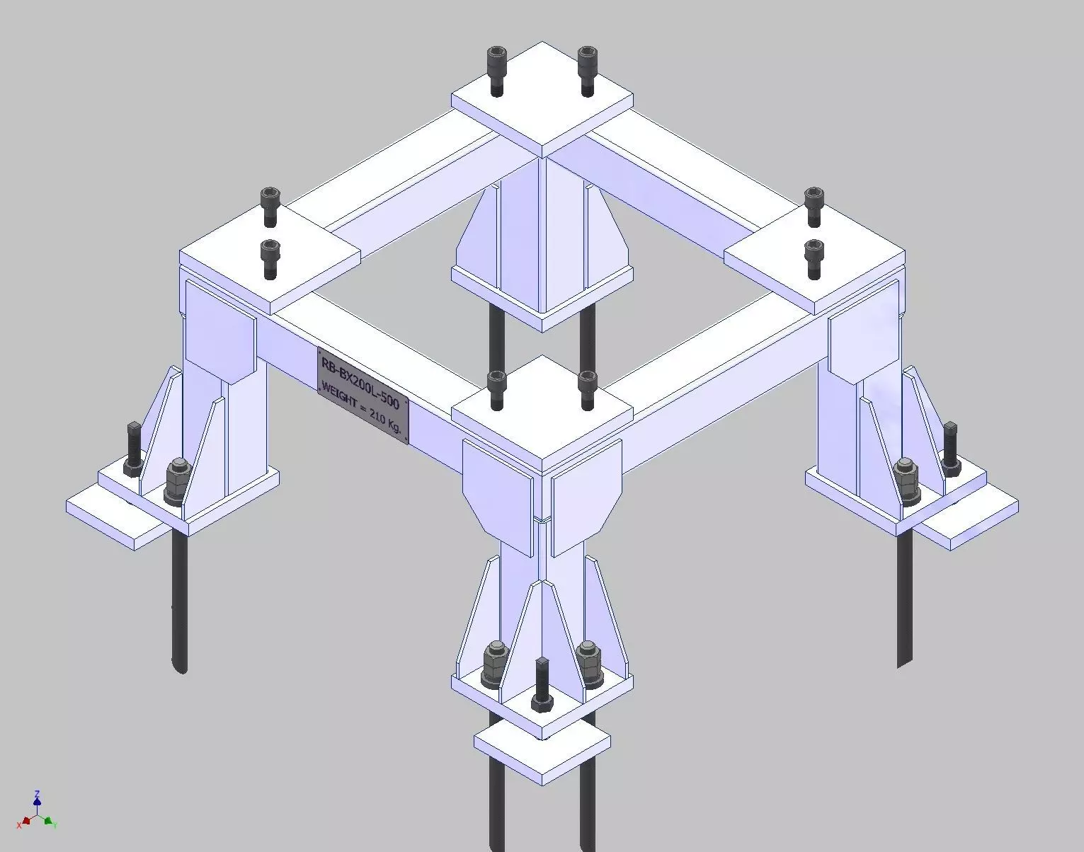 26375-ROBOT BASE BX200L-500 3D model_0