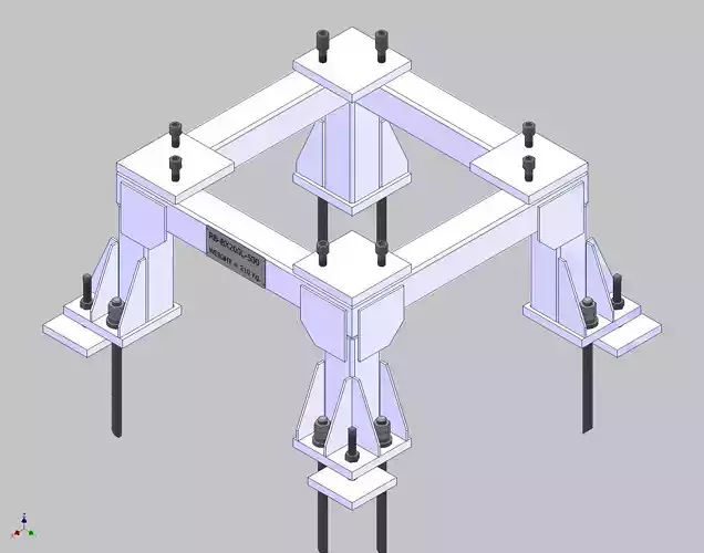 26375-ROBOT BASE BX200L-500 3D model