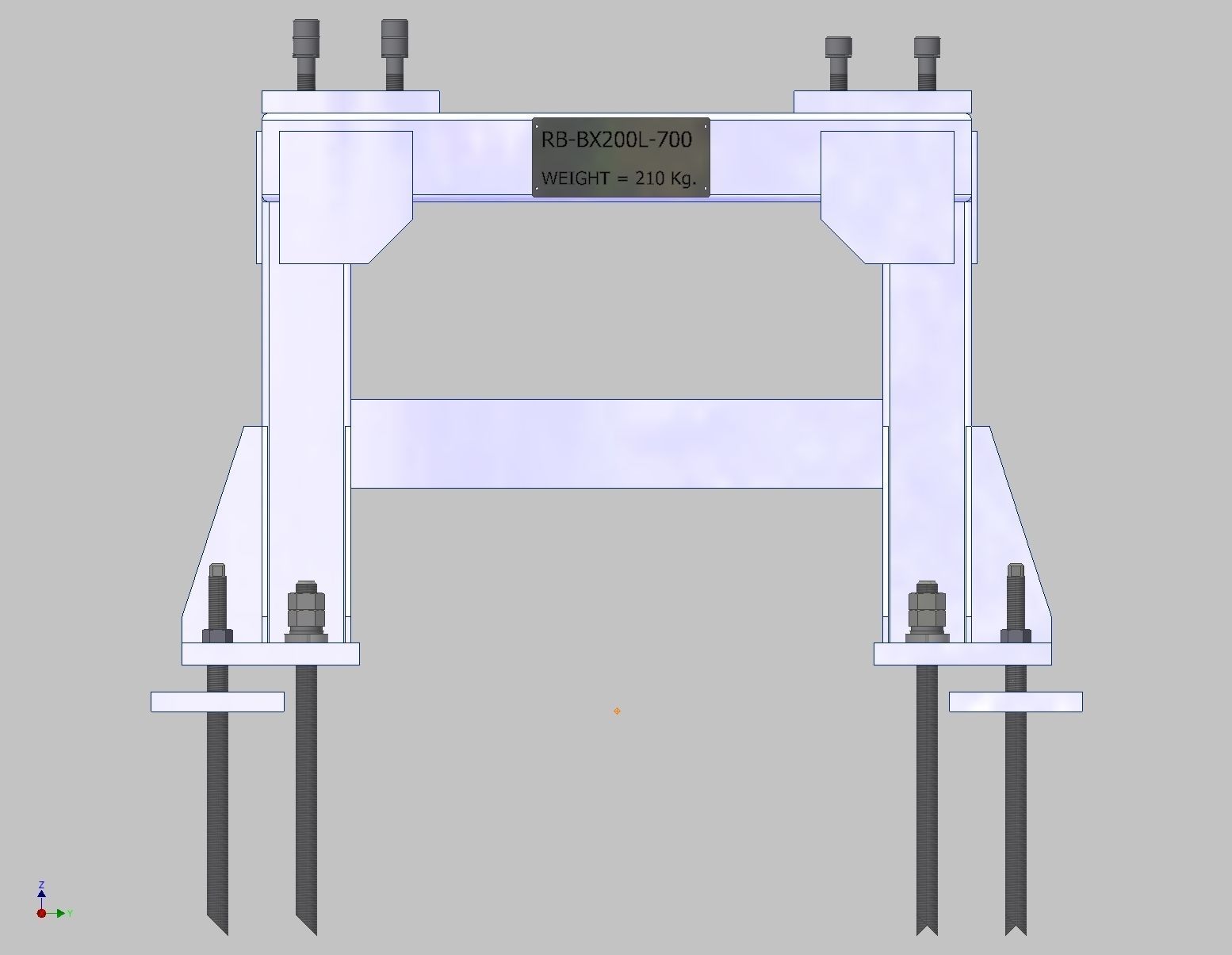 26376-ROBOT BASE BX200L-700 3D model_1