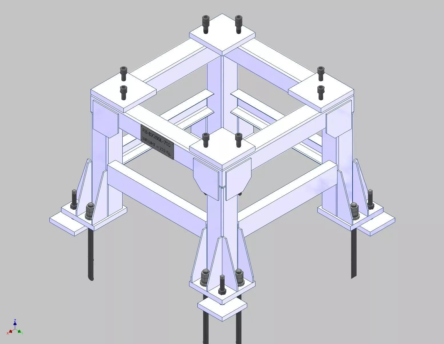 26376-ROBOT BASE BX200L-700 3D model_0