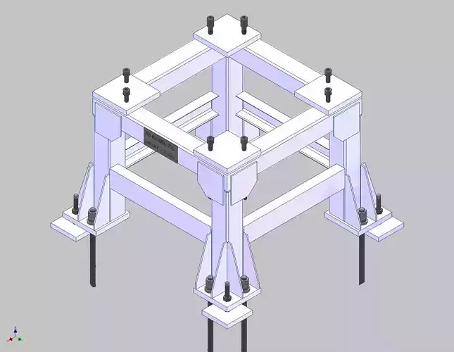 26376-ROBOT BASE BX200L-700 3D model