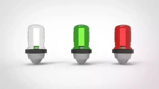 Navigation Light Ship 3D model