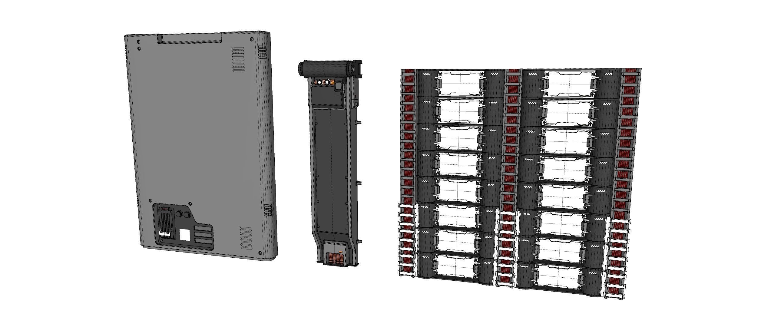 sci-fi Architecture kitbash 44 3D model_14