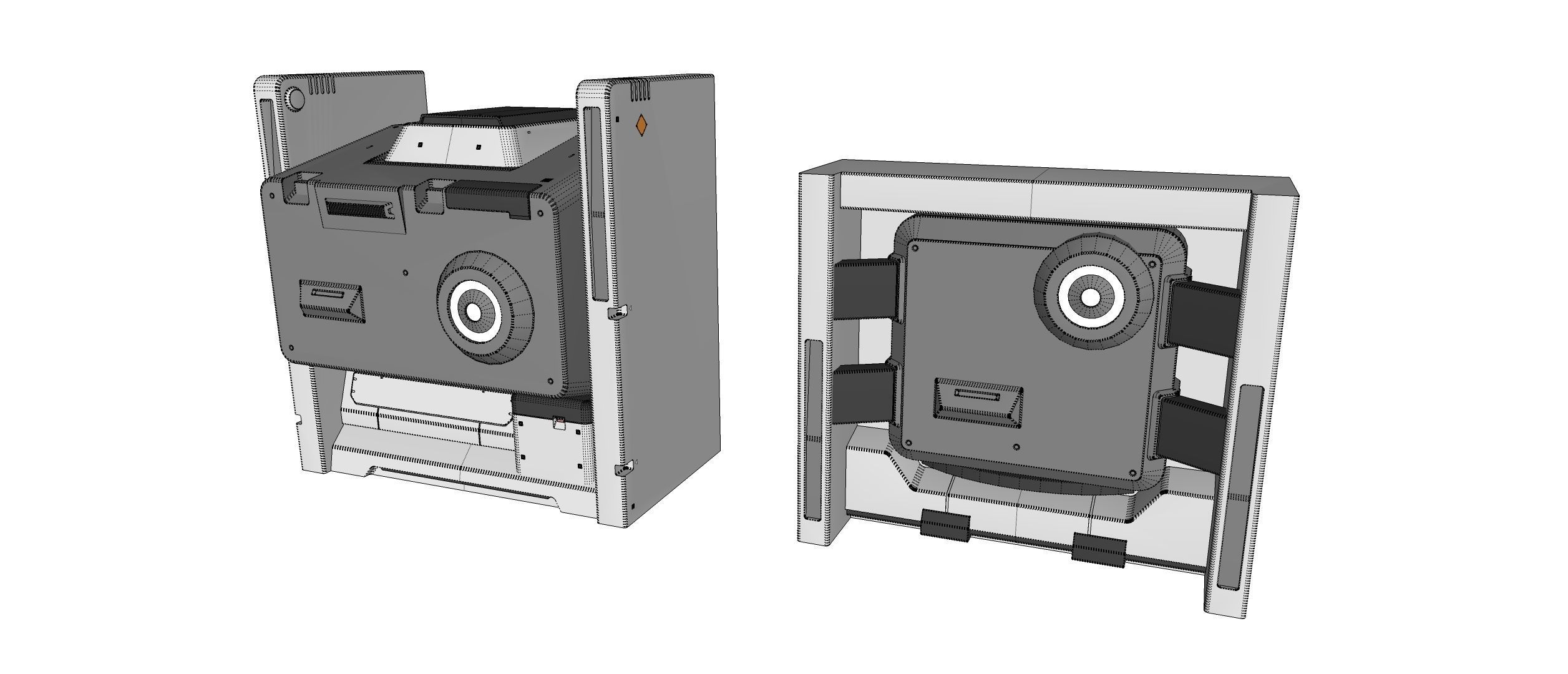 sci-fi Architecture kitbash 44 3D model_21