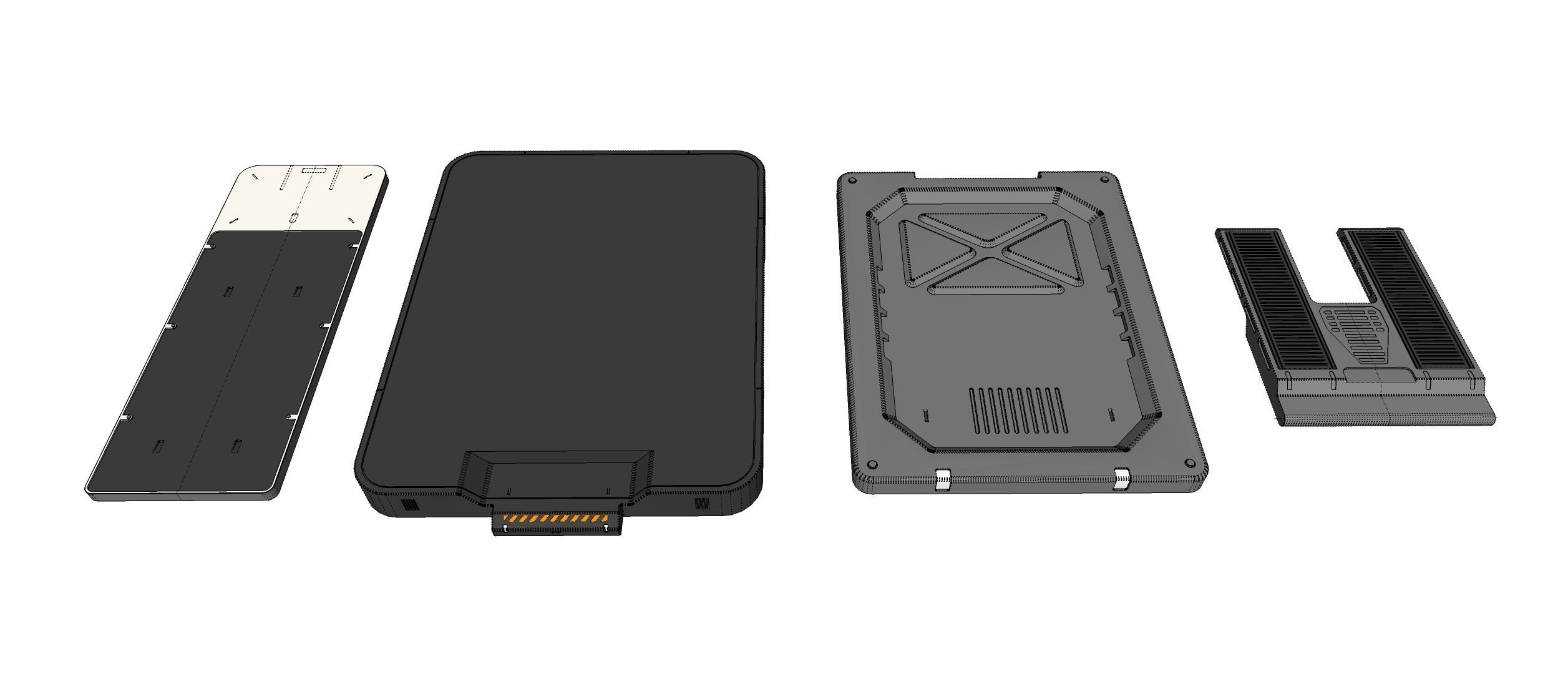 sci-fi Architecture kitbash 44 3D model_22