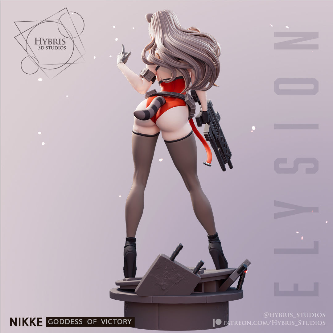 Rapi from Nikke Goddess Of Victory  Bikini 3D print model_2