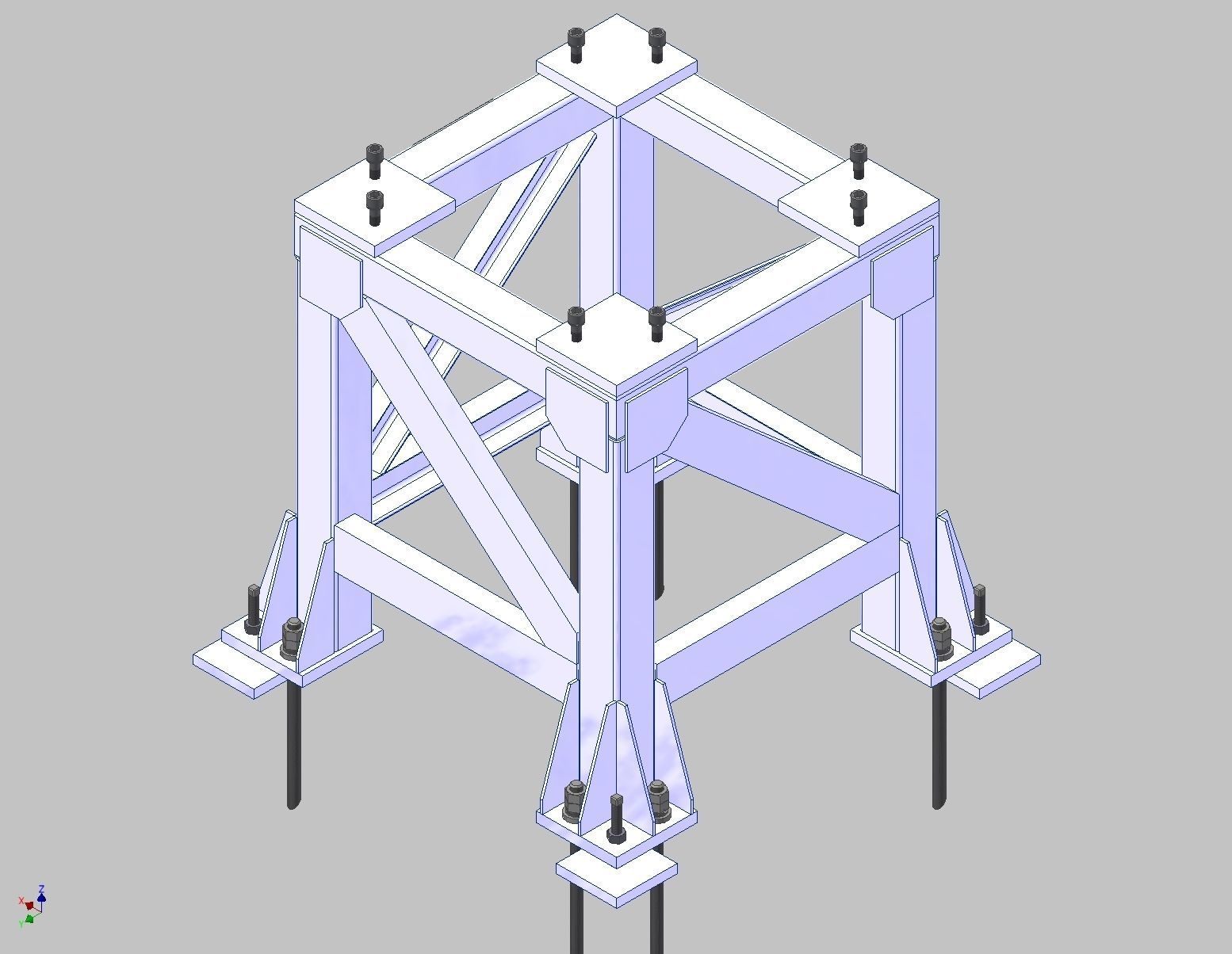 26377-ROBOT BASE BX200L-1000 3D model_7