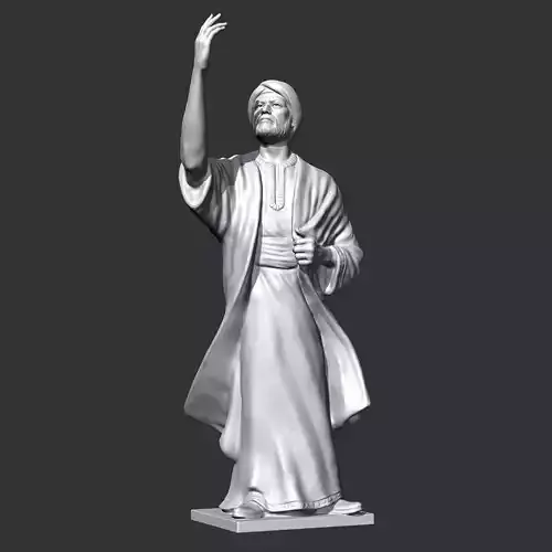 Al Mutanabi Statue 3D print model