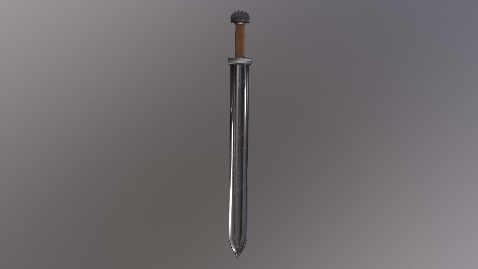 Viking Sword 01 3D model_1