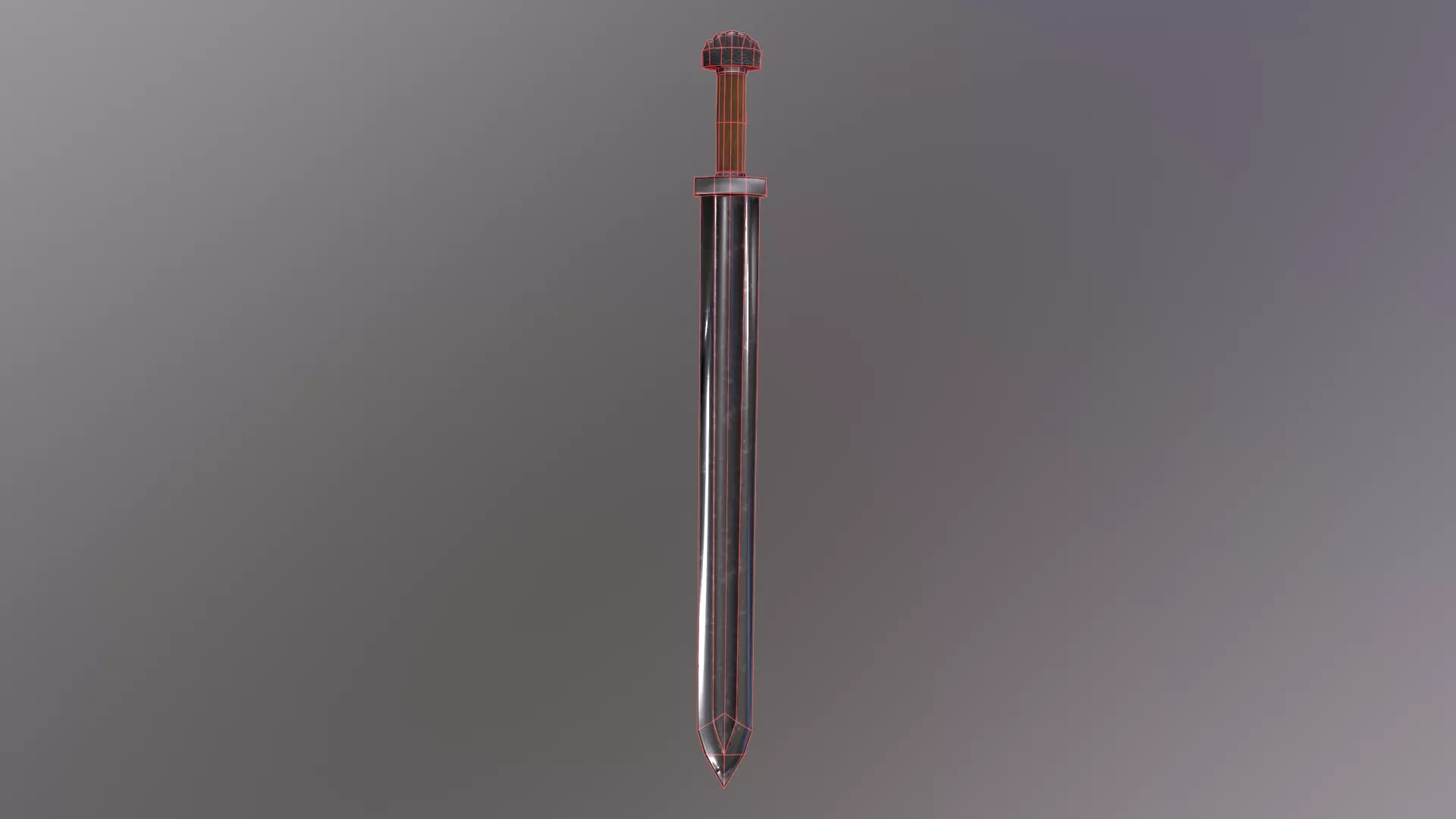 Viking Sword 01 3D model_0