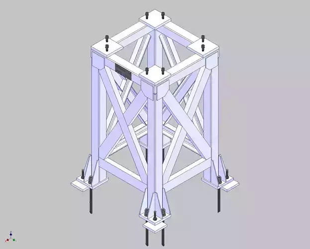 26378-ROBOT BASE BX200L-1500 3D model