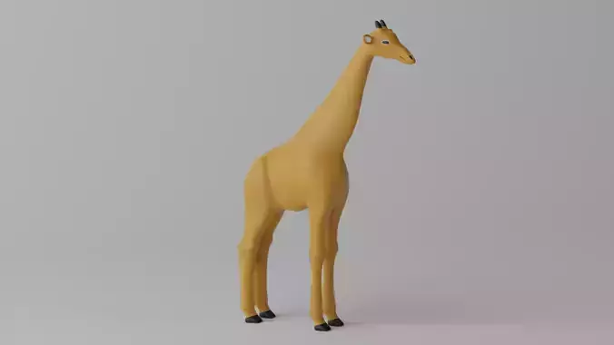 Cartoon Cute Giraffe