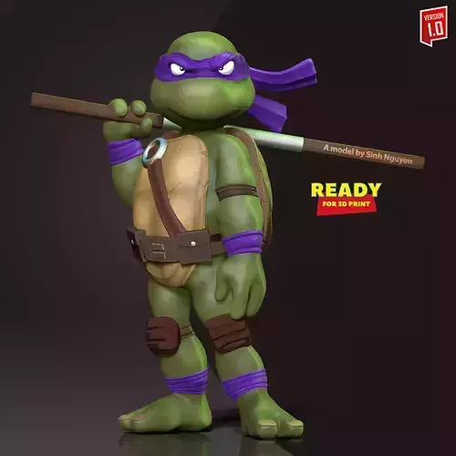 Donatello - Teenage Mutant Ninja Turtles 3D print model