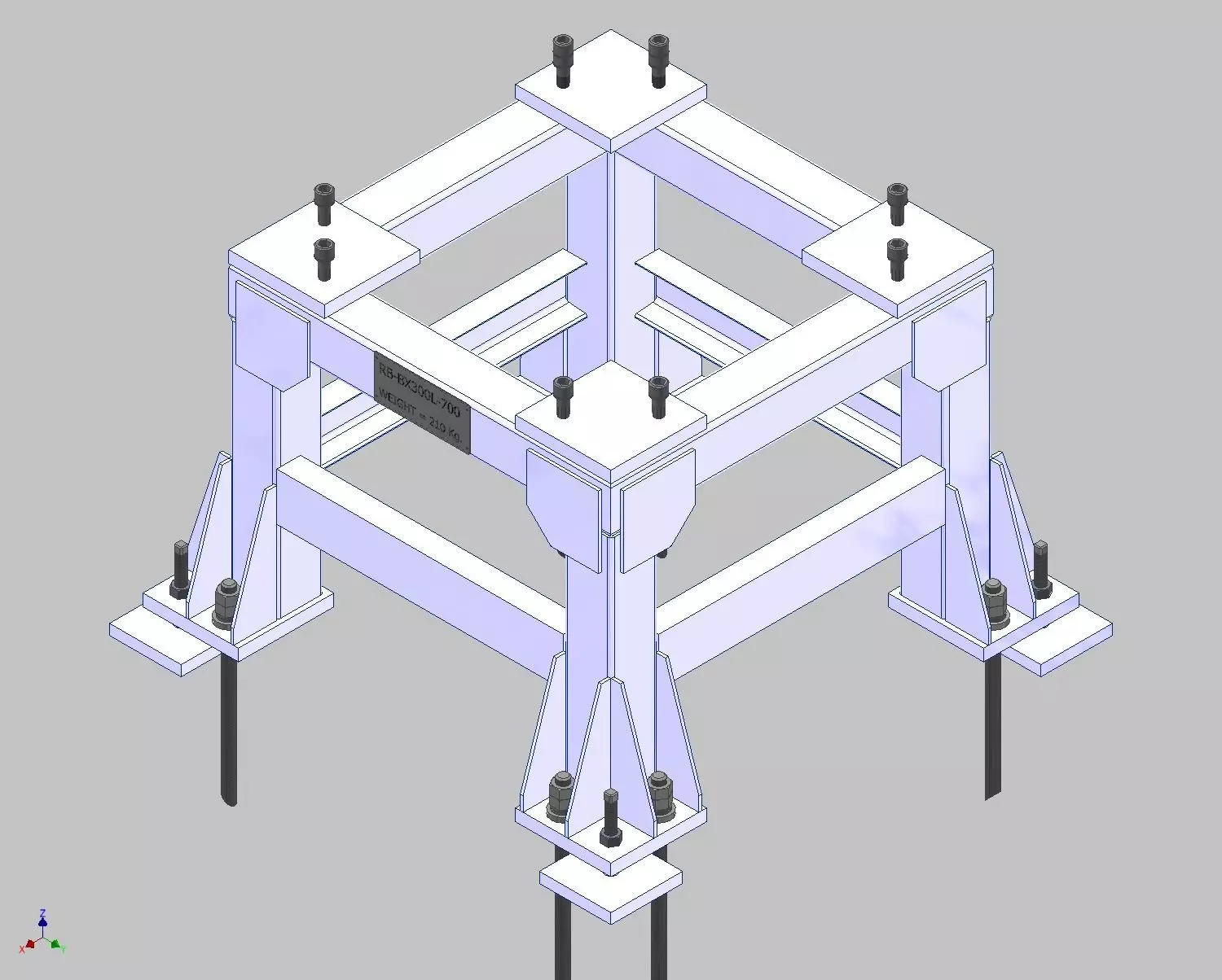 26379-ROBOT BASE BX300L-700 3D model_0