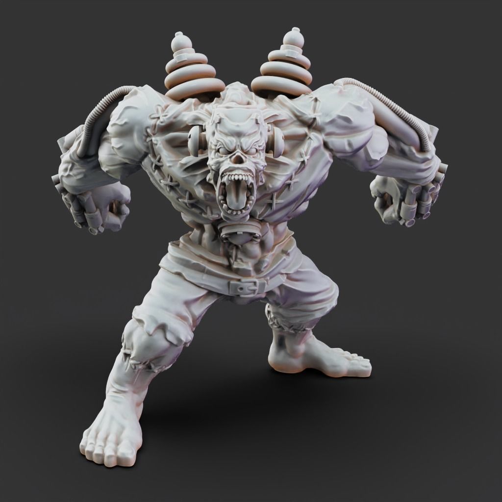 Frankenstein - 3D Printable TTRPG - PRESUPPORTED - 32mm Scale 3D model ...