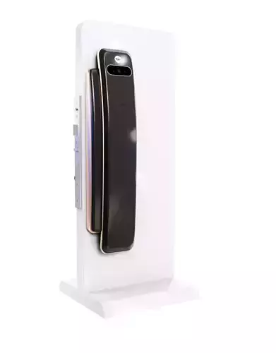 Large Digital Door Lock Low-poly 3D model Brand Yale Low-poly 3D model