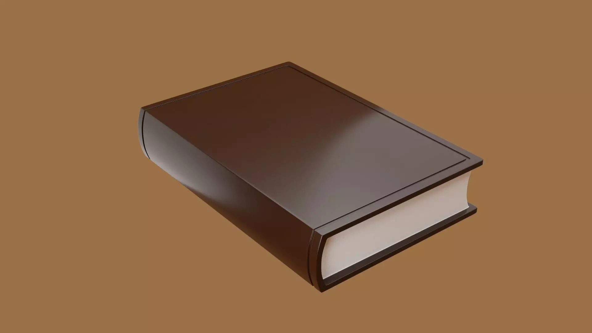 Book Model BM02 3D print model_0