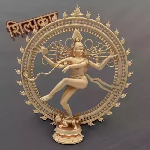 NATARAJ - SHIV DANCING STANCE 3D print model