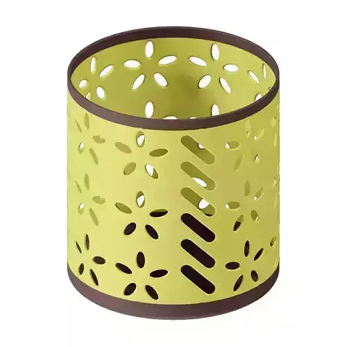 Plastic Stationery Holder 3D model
