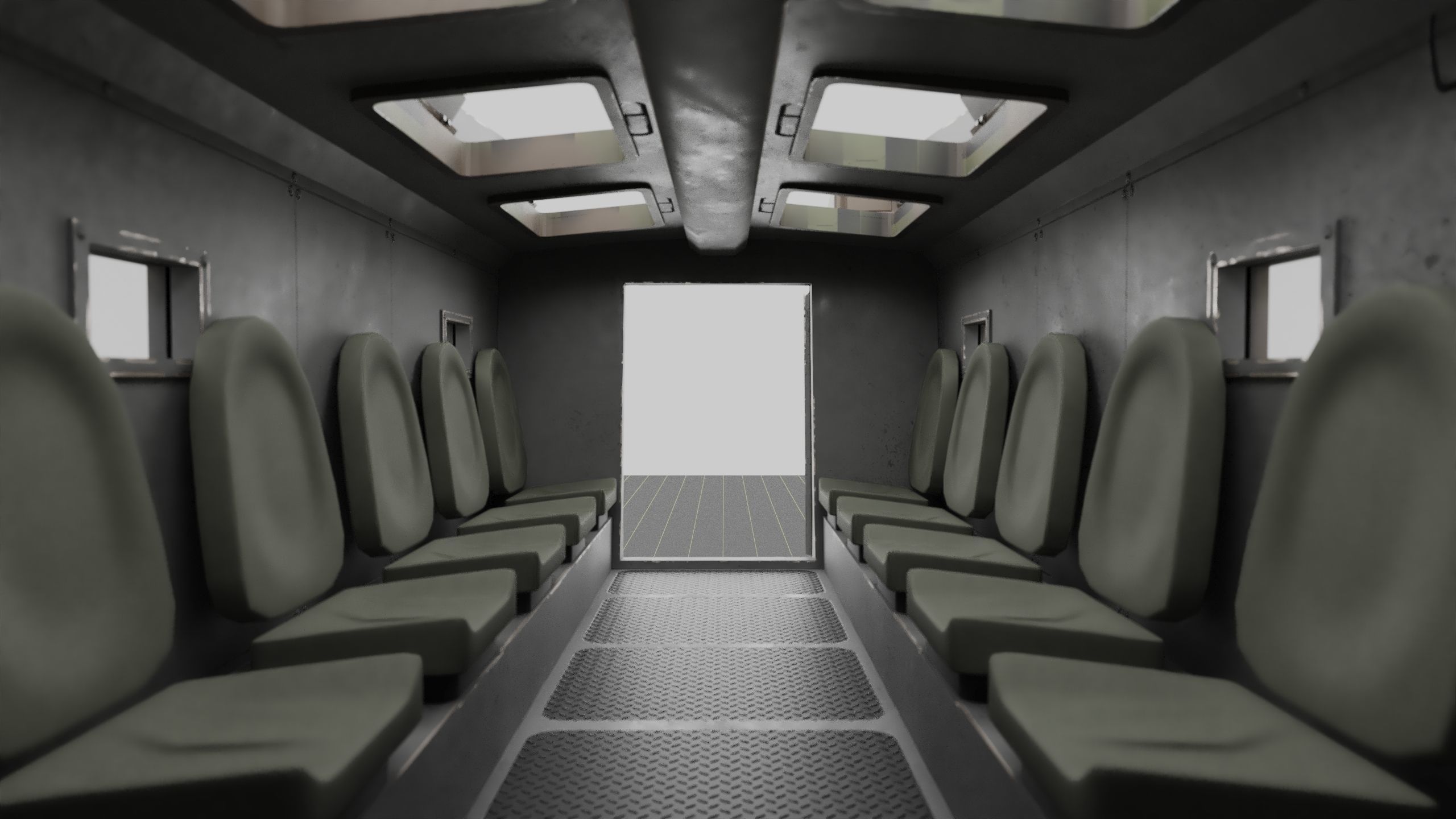 Kamaz - Typhoon Low-poly 3D model_53