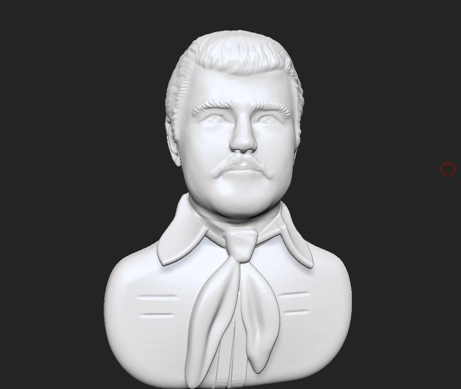 Jesus Malverde Narco Saint Sinaloa Pendant Plain STL Model  3D print model_17