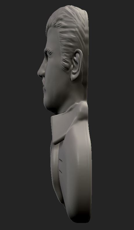 Jesus Malverde Narco Saint Sinaloa Pendant Plain STL Model  3D print model_26