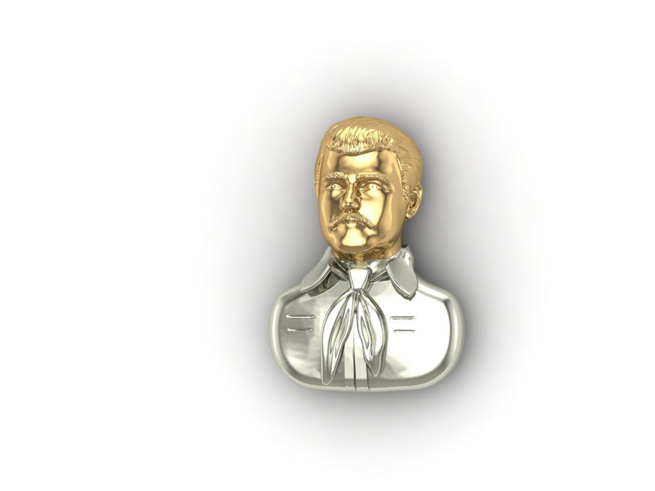 Jesus Malverde Narco Saint Sinaloa Pendant Plain STL Model  3D print model_27