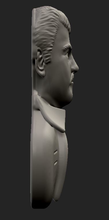 Jesus Malverde Narco Saint Sinaloa Pendant Plain STL Model  3D print model_25