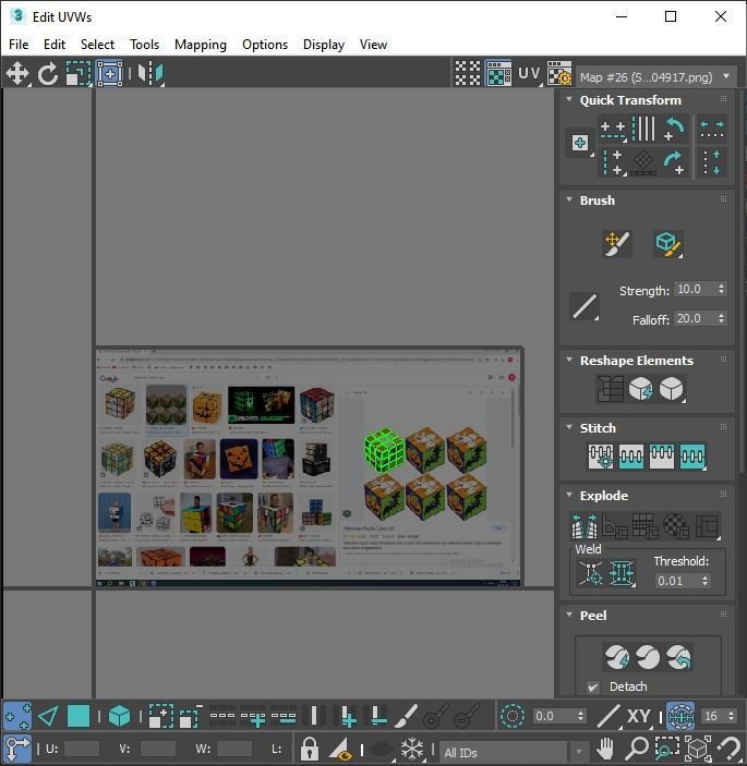 Rubiks Cubes Set With Pictures 3D model_40