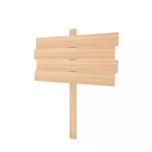 Wooden Signboard