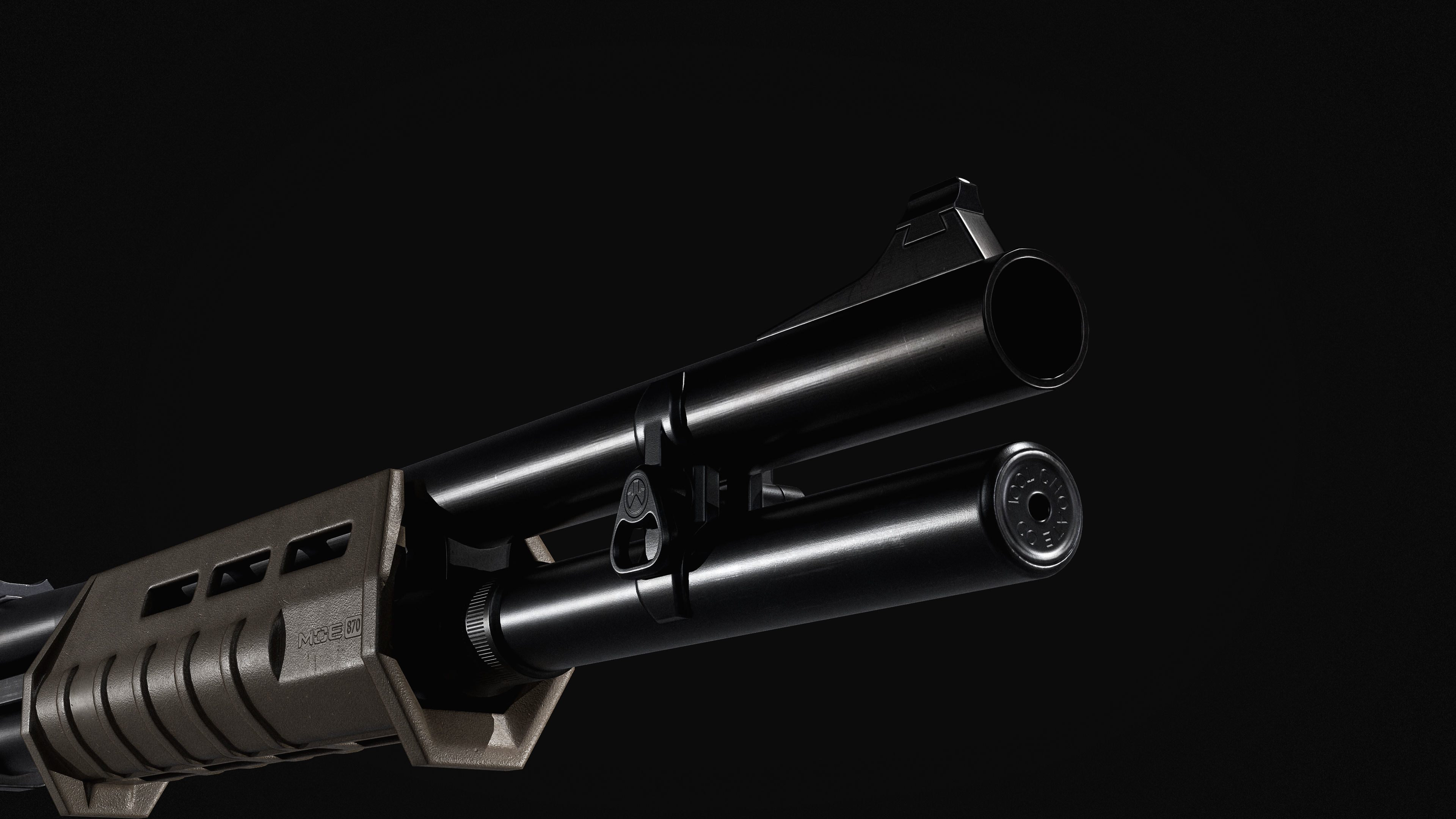 Remington 870 Tactical 3D model_8