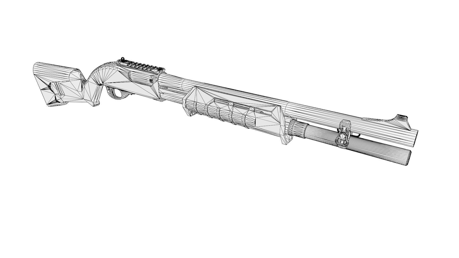 Remington 870 Tactical 3D model_16
