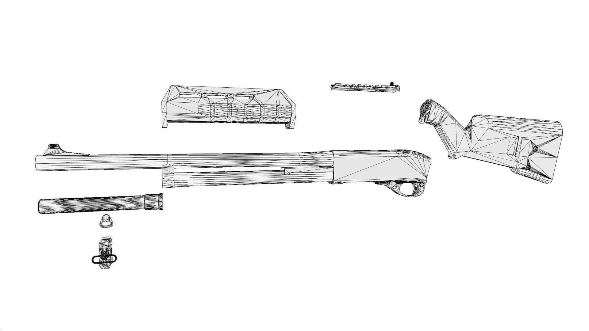 Remington 870 Tactical 3D model_17