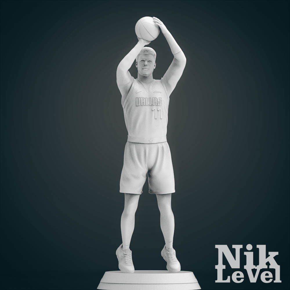 Luka Doncic 3D Printable 2 3D print model_18