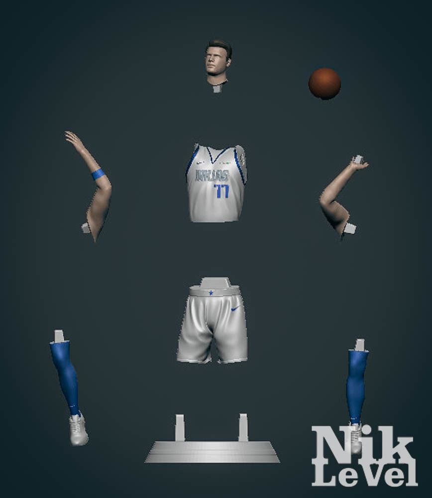 Luka Doncic 3D Printable 2 3D print model_2