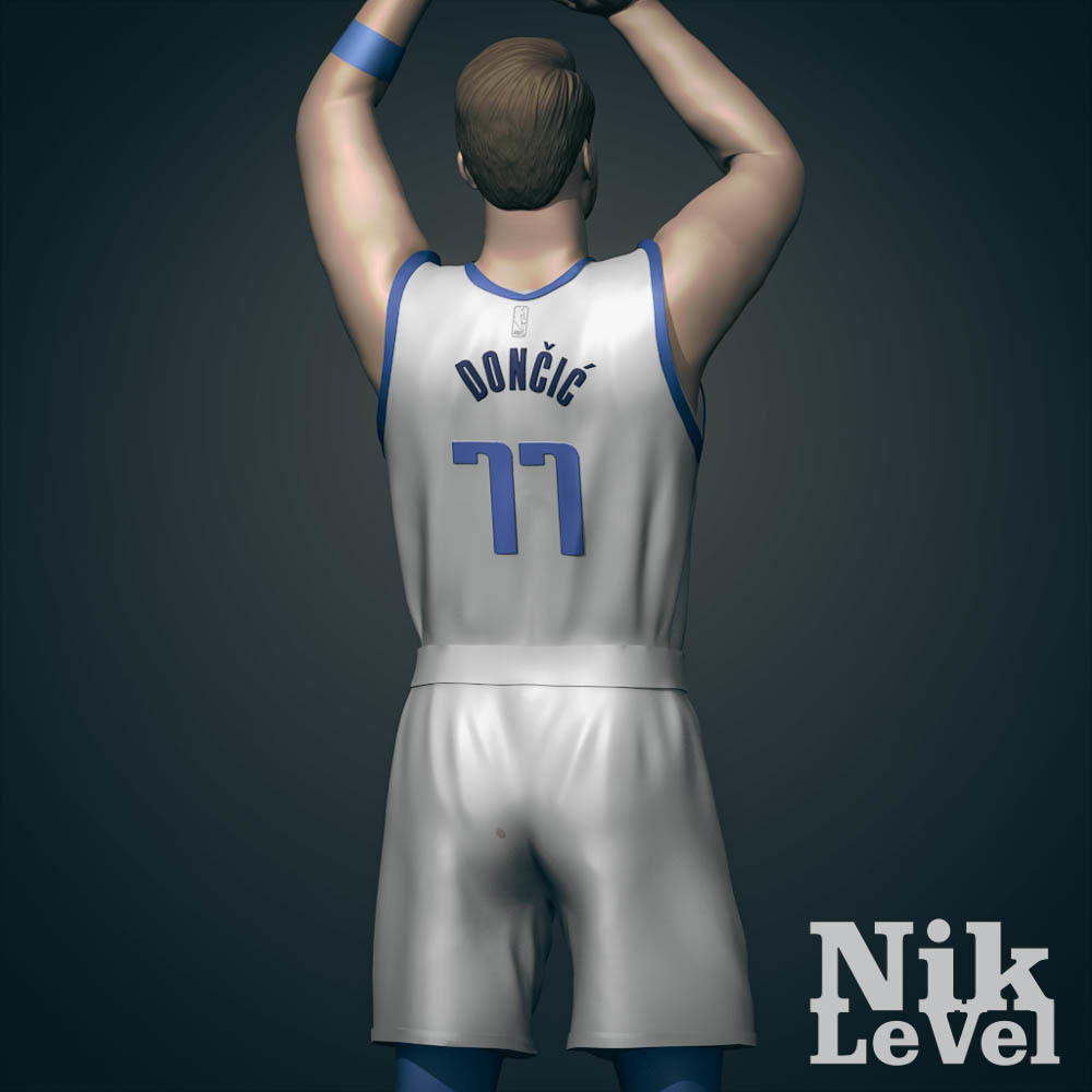 Luka Doncic 3D Printable 2 3D print model_11