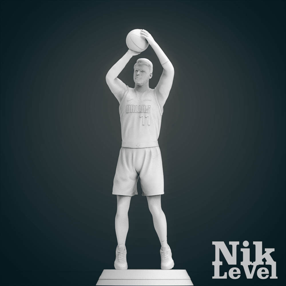 Luka Doncic 3D Printable 2 3D print model_13