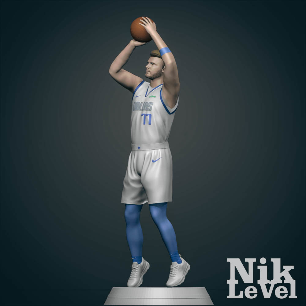 Luka Doncic 3D Printable 2 3D print model_3