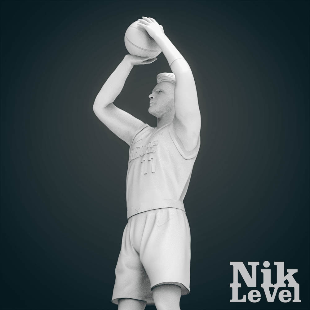 Luka Doncic 3D Printable 2 3D print model_23