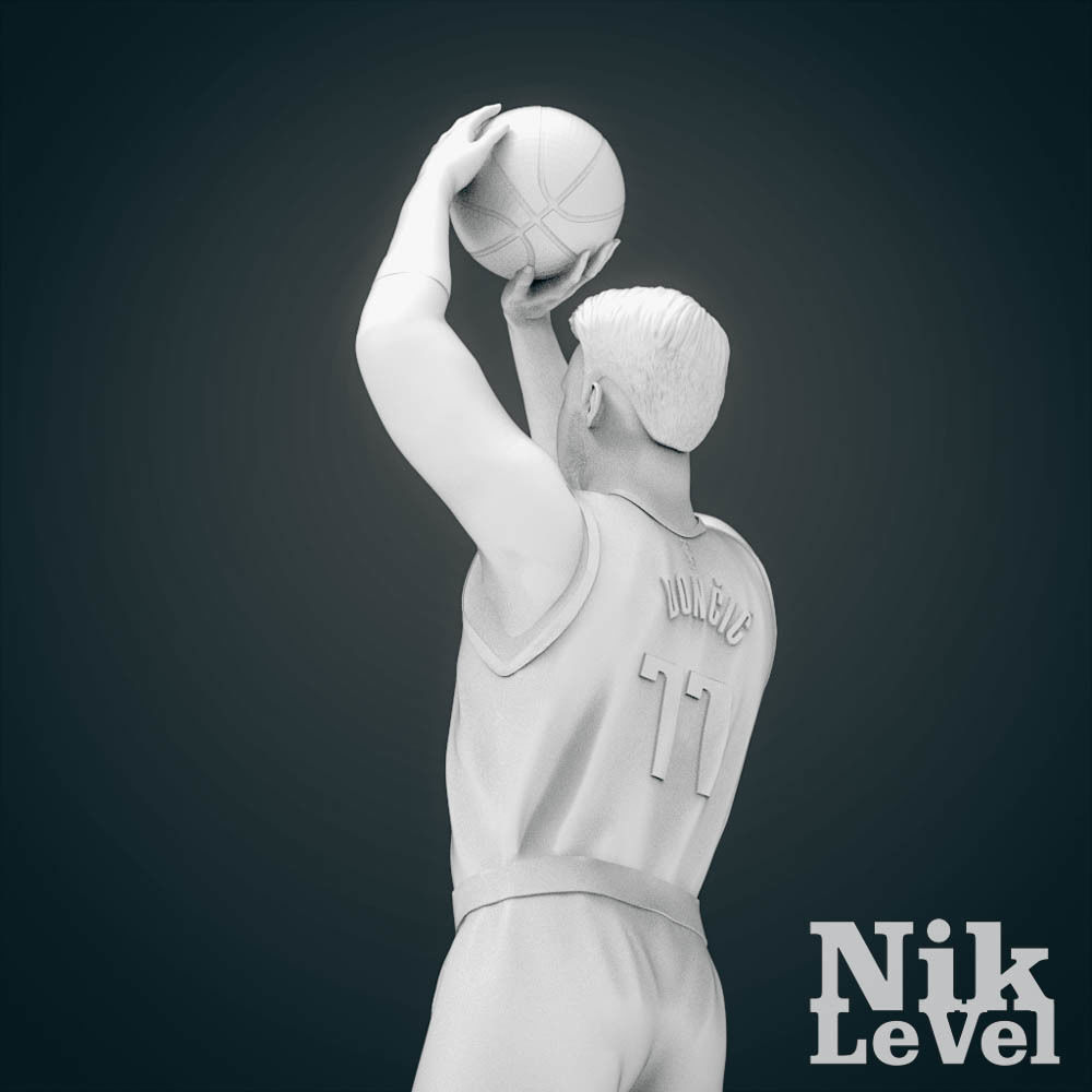 Luka Doncic 3D Printable 2 3D print model_21