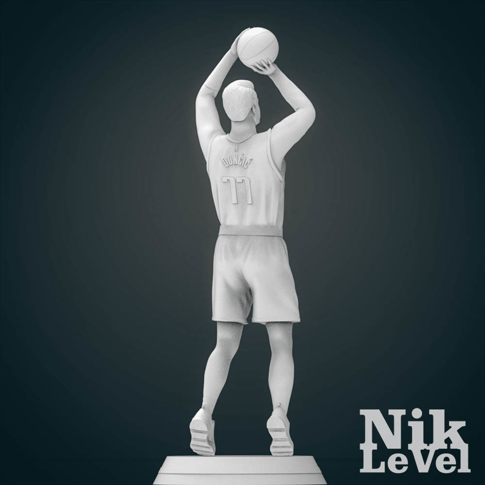 Luka Doncic 3D Printable 2 3D print model_16