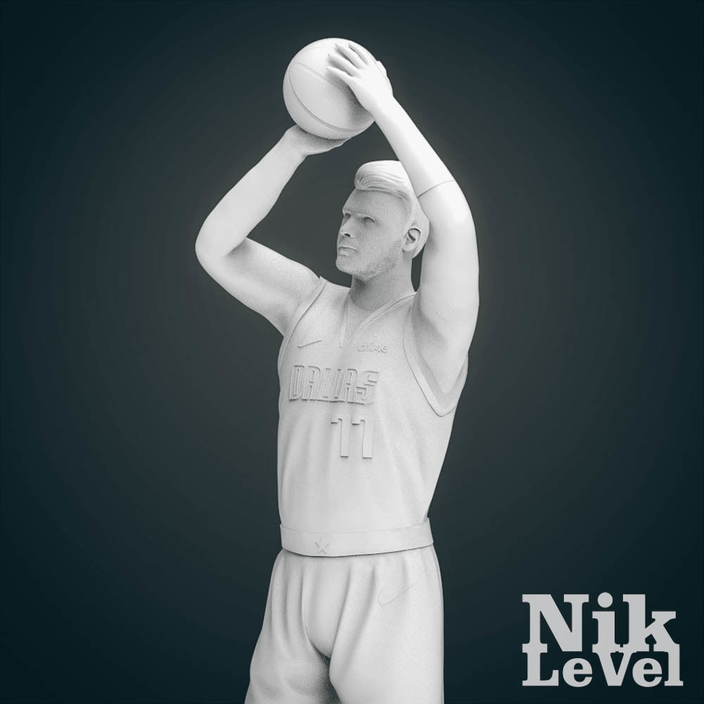 Luka Doncic 3D Printable 2 3D print model_20