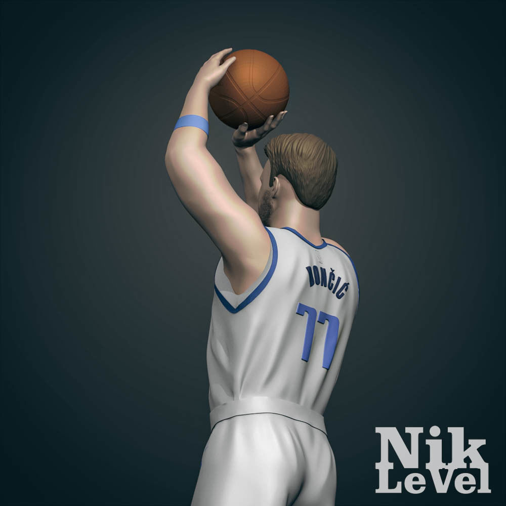 Luka Doncic 3D Printable 2 3D print model_10
