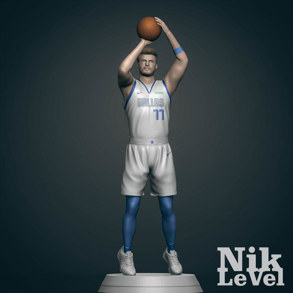 Luka Doncic 3D Printable 2 3D print model_7