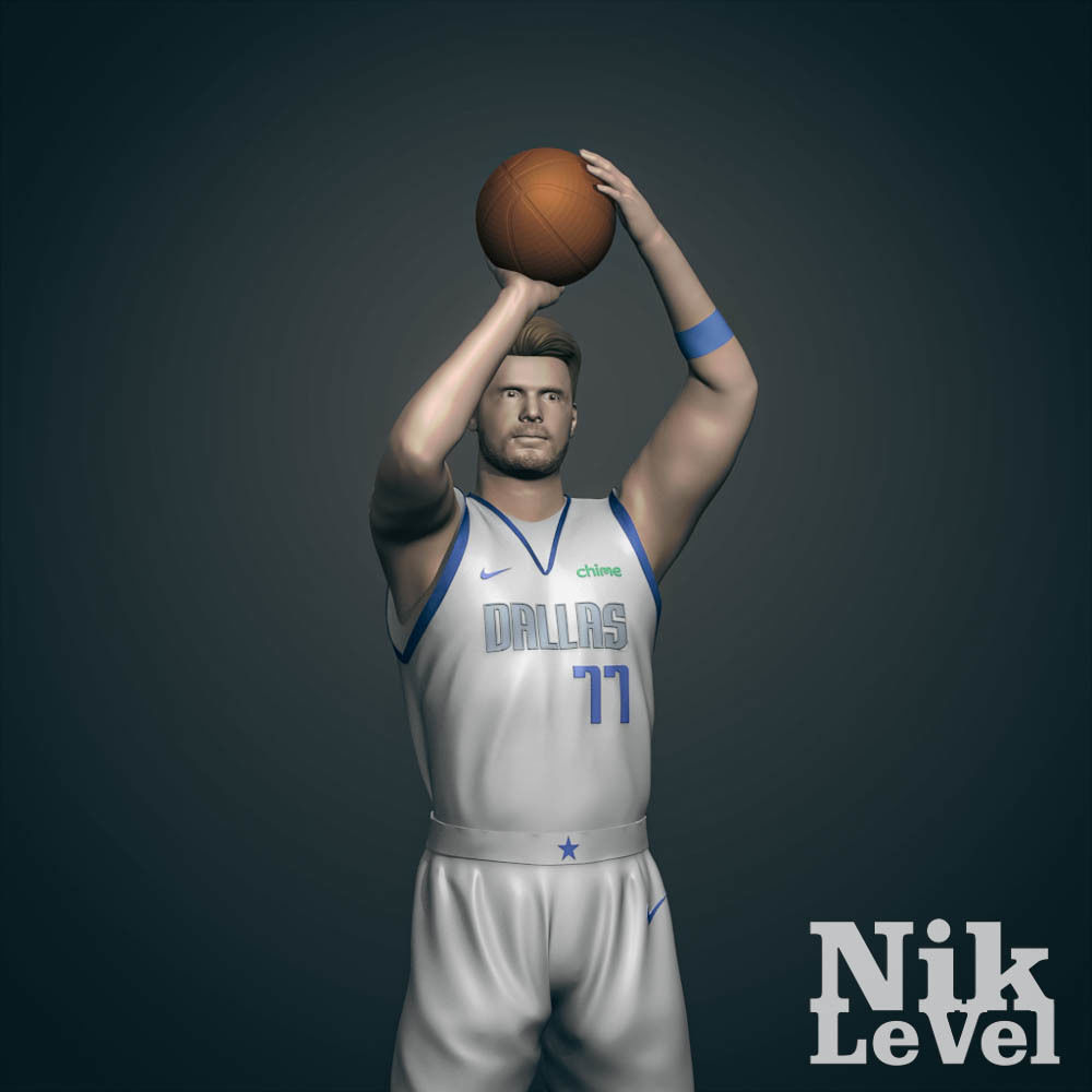 Luka Doncic 3D Printable 2 3D print model_8