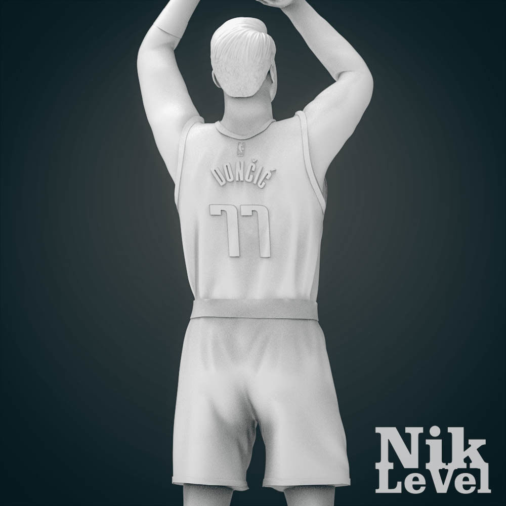 Luka Doncic 3D Printable 2 3D print model_22