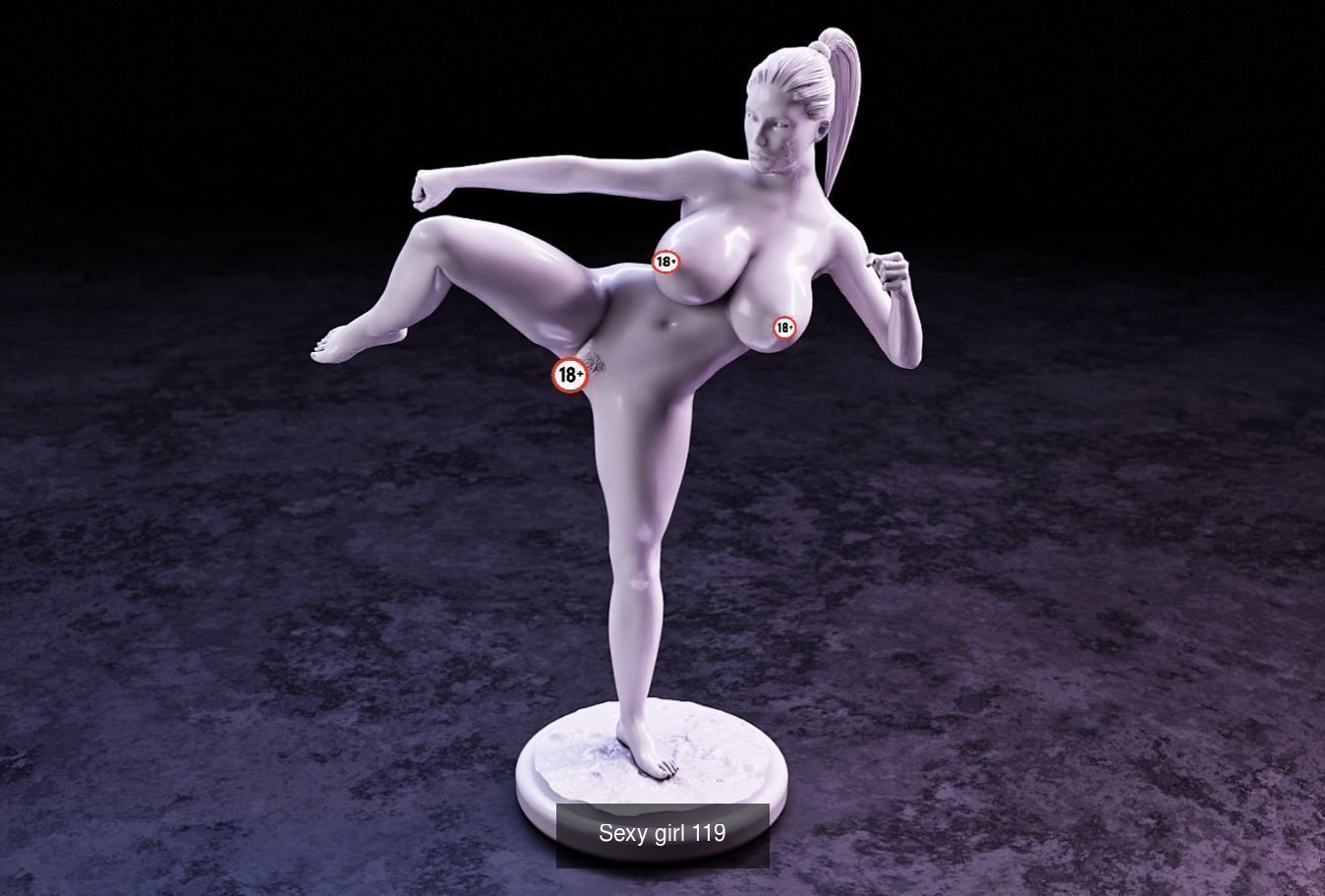 Sexy Girls - Mega pack Vol 5 3D Model Collection_4