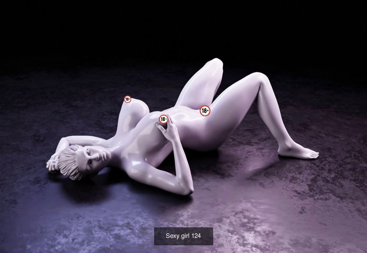 Sexy Girls - Mega pack Vol 5 3D Model Collection_7