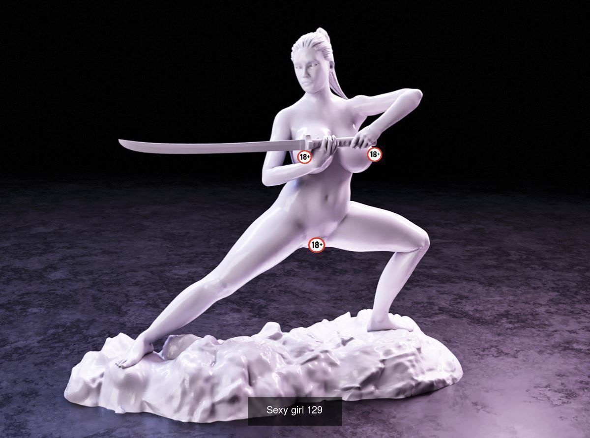 Sexy Girls - Mega pack Vol 5 3D Model Collection_9