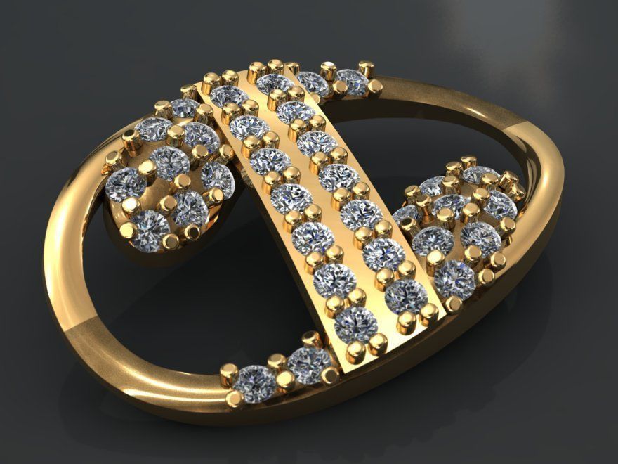 cuban chain 3 3D print model_3